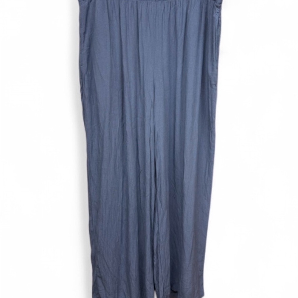 Dip Wide Leg Pants in Dusty Blue